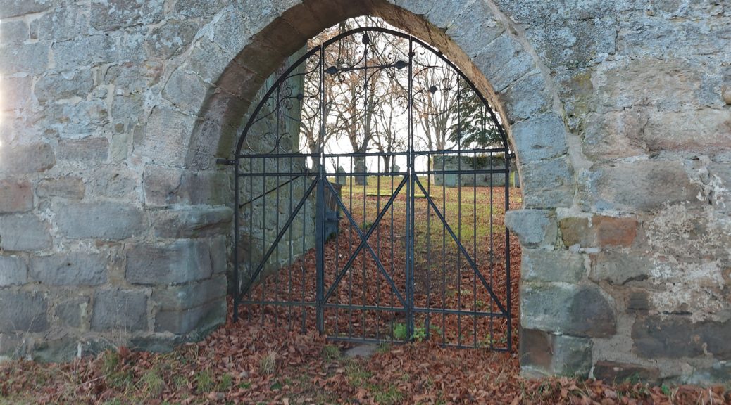 Tor Alt-Rhoden, geschlossen
